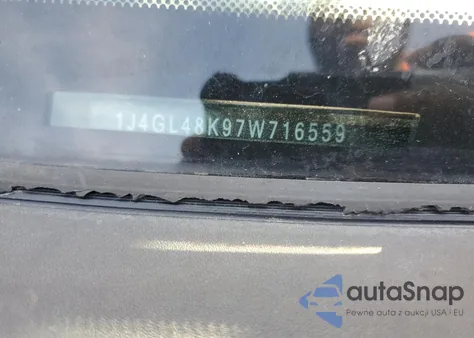 2007 Jeep Liberty Sport из США, поврежденный, VIN 1J4GL48K97W716559